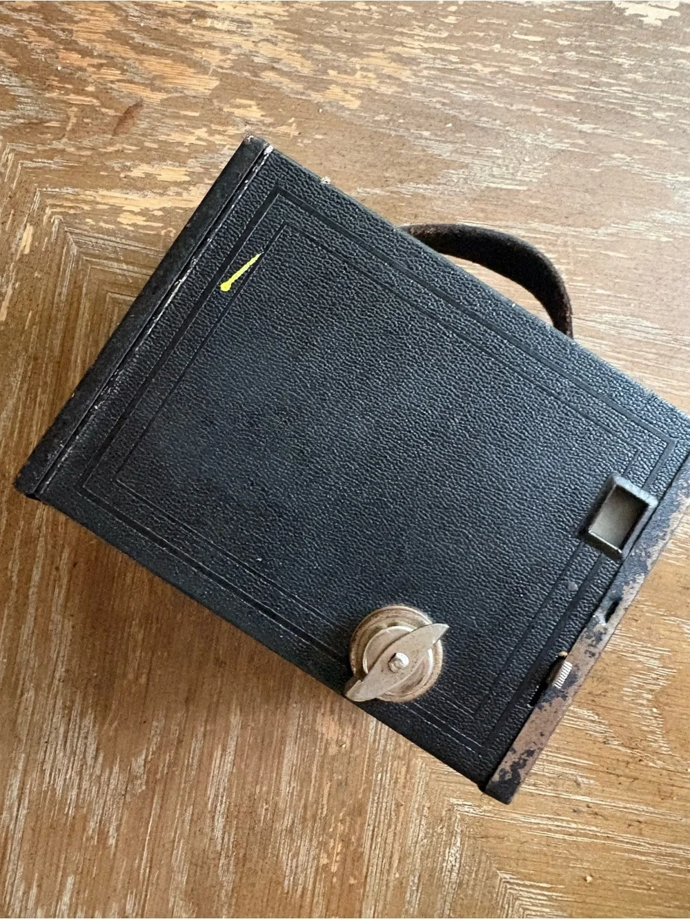 Vintage No. 2 Brownie Model F Box Camera - Black